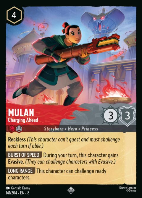 Mulan - Charging Ahead - 8 #141 - Normal