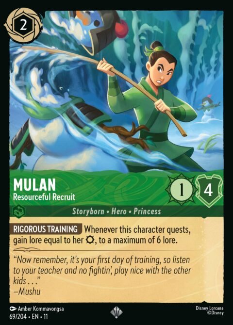 Mulan - Resourceful Recruit - 11 #69 - Normal