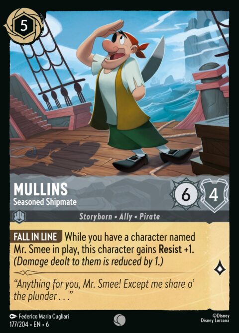 Mullins - Seasoned Shipmate - 6 #177 - Foil