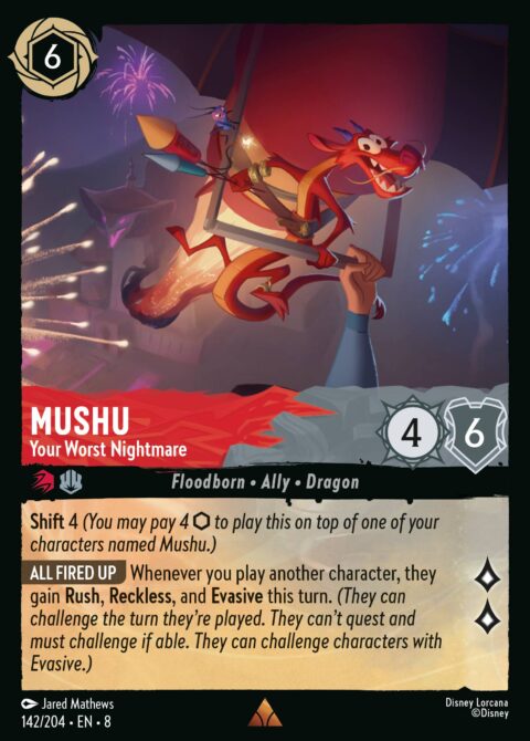 Mushu - Your Worst Nightmare - 8 #142 - Normal