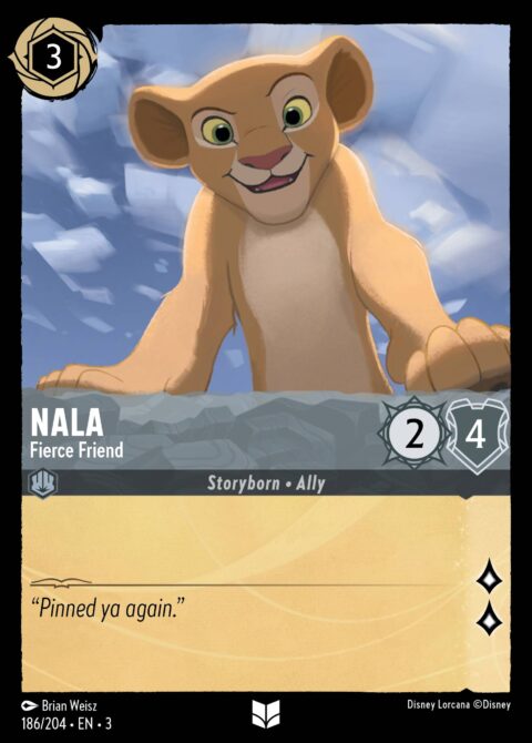 Nala - Fierce Friend - 3 #186 - Normal