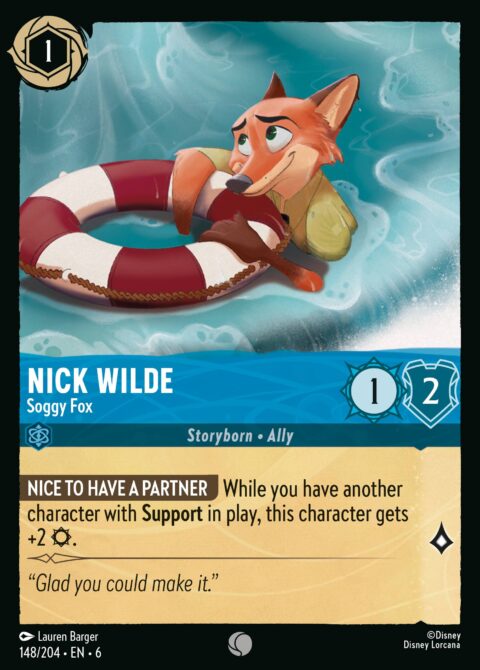 Nick Wilde - Soggy Fox - 6 #148 - Normal