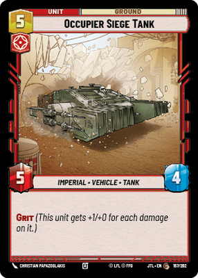 Occupier Siege Tank - JTL #167 - Normal