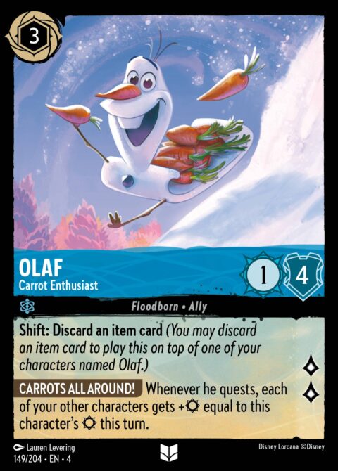 Olaf - Carrot Enthusiast - 4 #149 - Normal