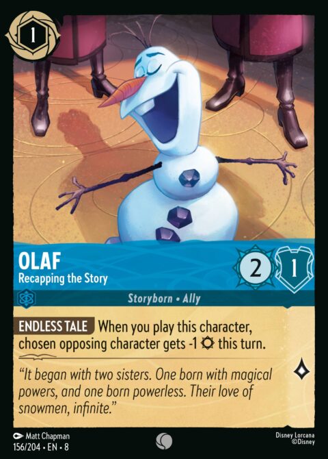 Olaf - Recapping the Story - 8 #156 - Normal