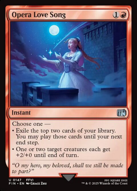 Opera Love Song - FIN #147 - Foil