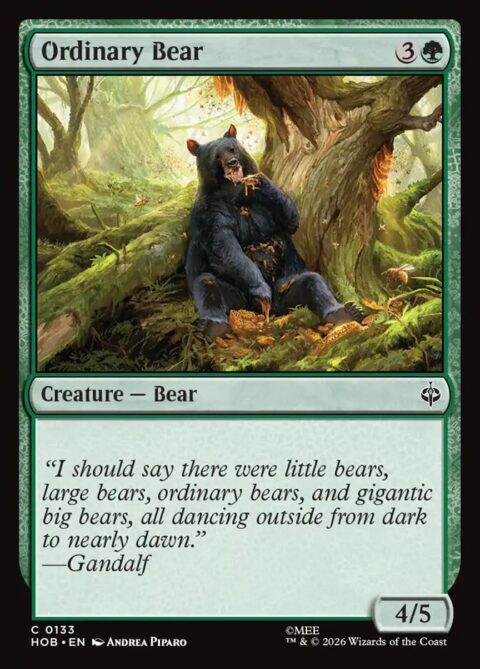Ordinary Bear - HOB #133 - Normal