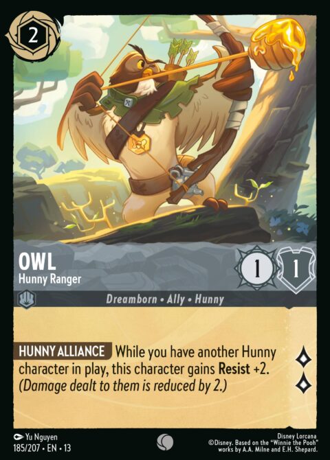Owl - Hunny Ranger - 13 #185 - Foil