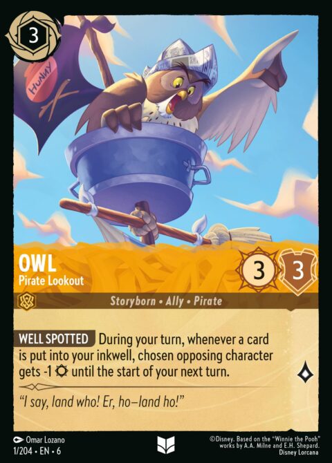 Owl - Pirate Lookout - 6 #1 - Normal