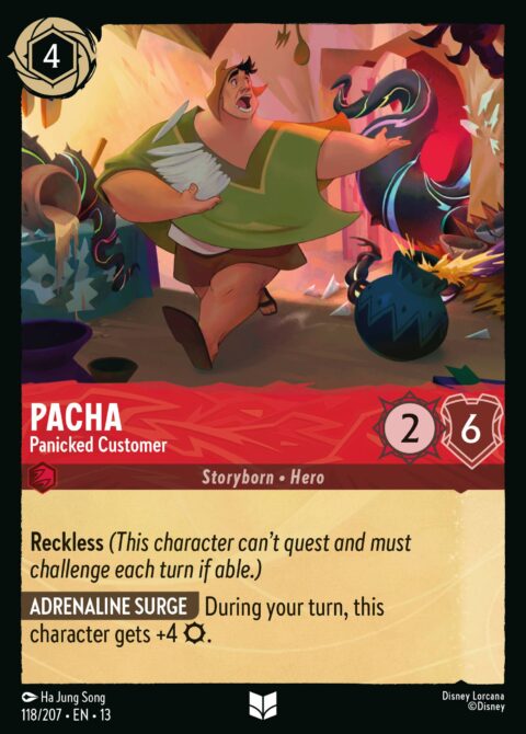 Pacha - Panicked Customer - 13 #118 - Normal