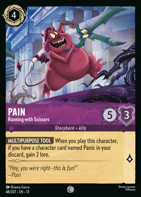 Pain - Running with Scissors - 13 #48 - Foil