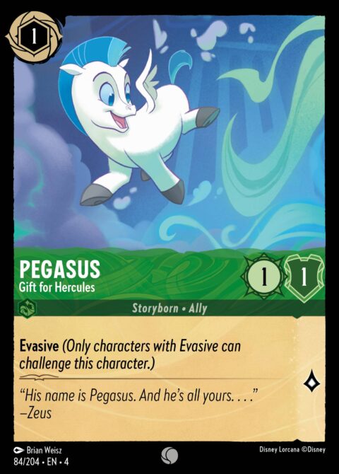 Pegasus - Gift for Hercules - 4 #84 - Normal
