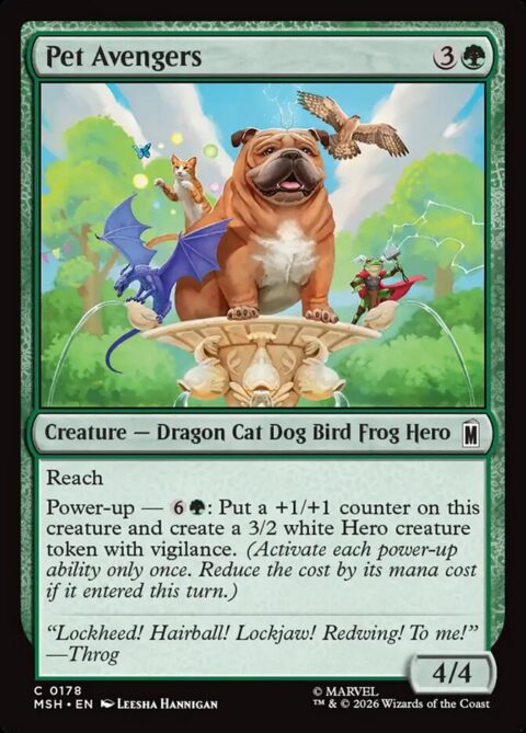 Pet Avengers - MSH #178 - Nonfoil