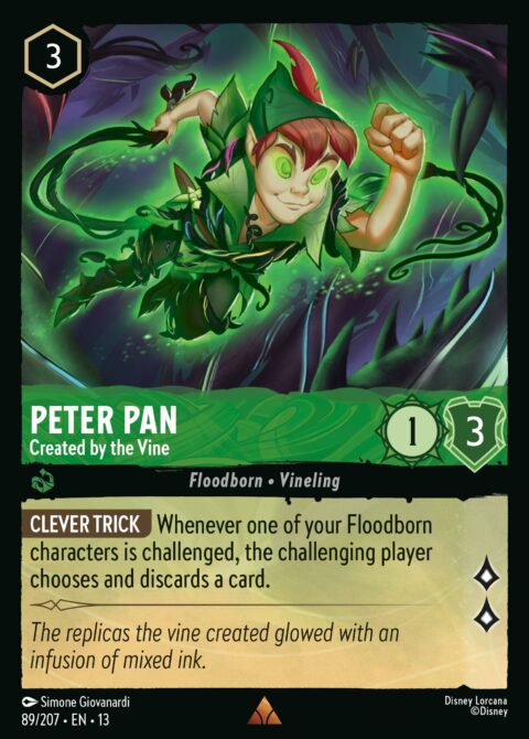 Peter Pan - Created by the Vine - 13 #89 - Foil