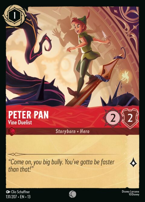 Peter Pan - Vine Duelist - 13 #131 - Normal