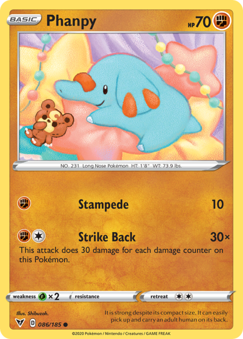 Phanpy - VIV #86 - Normal