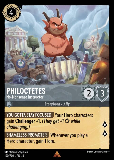 Philoctetes - No-Nonsense Instructor - 4 #190 - Normal