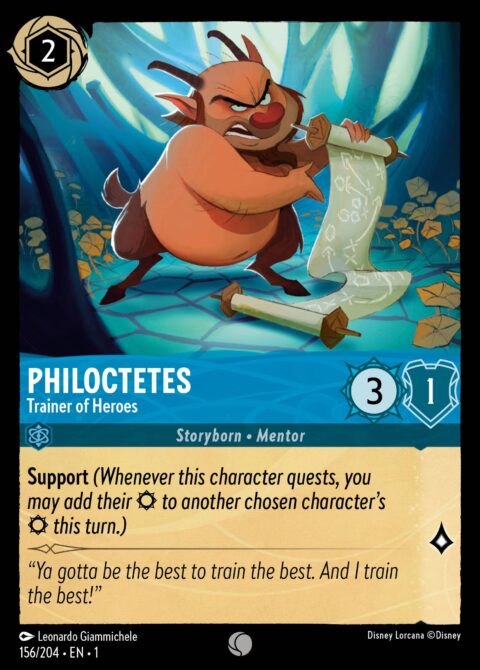 Philoctetes - Trainer of Heroes - 1 #156 - Normal