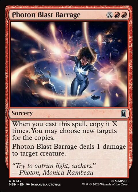 Photon Blast Barrage - MSH #147 - Foil