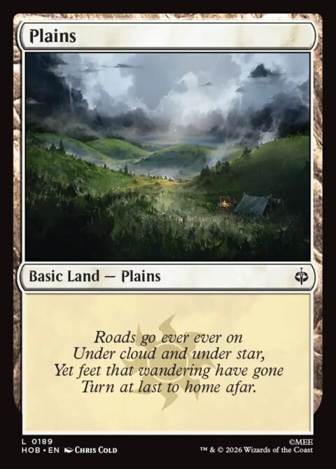 Plains - HOB #189 - Foil