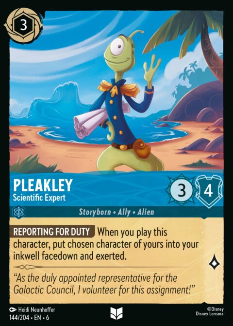 Pleakley - Scientific Expert - 6 #144 - Foil