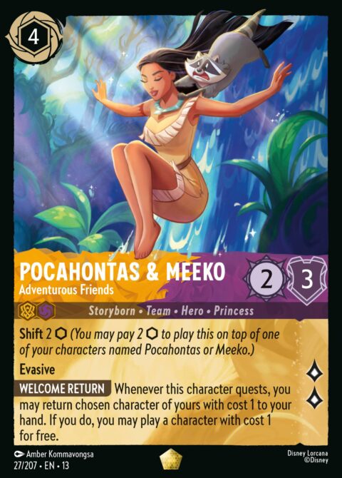 Pocahontas & Meeko - Adventurous Friends - 13 #27 - Normal