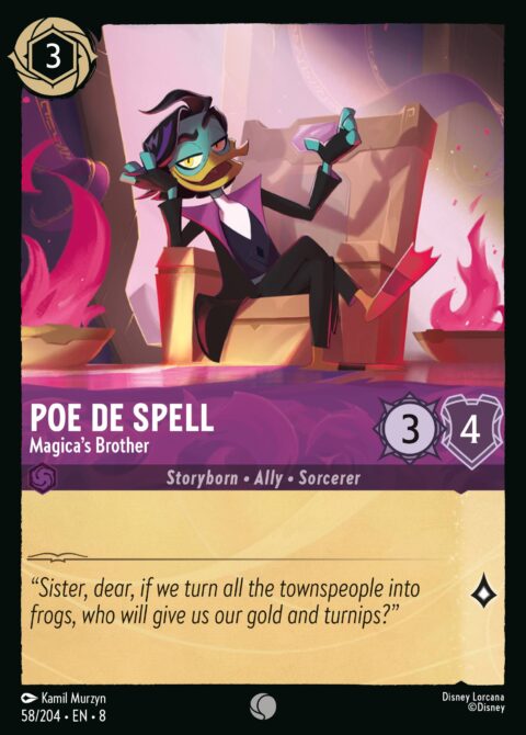 Poe De Spell - Magica's Brother - 8 #58 - Normal