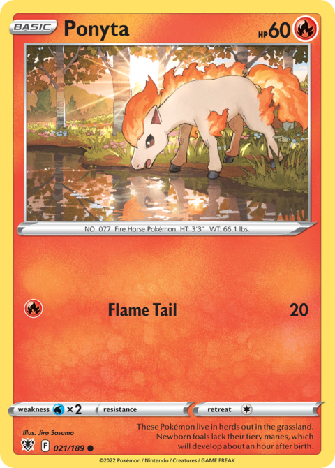 Ponyta - ASR #21 - Normal