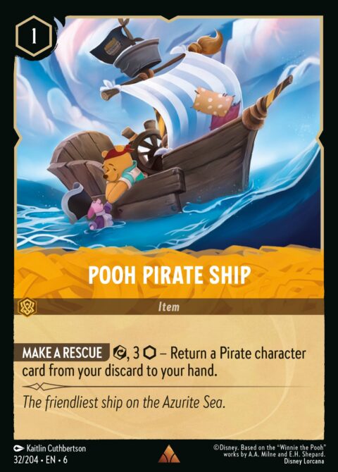 Pooh Pirate Ship - 6 #32 - Normal