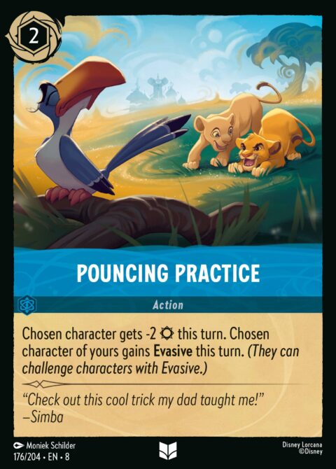 Pouncing Practice - 8 #176 - Foil