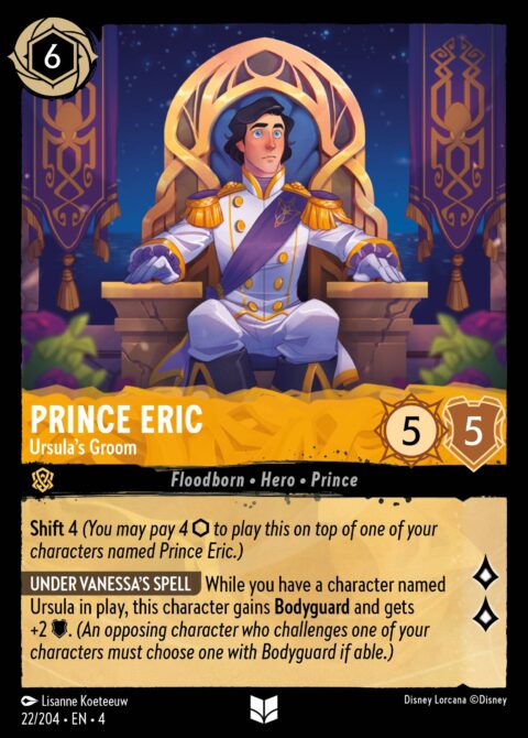 Prince Eric - Ursula's Groom - 4 #22 - Normal