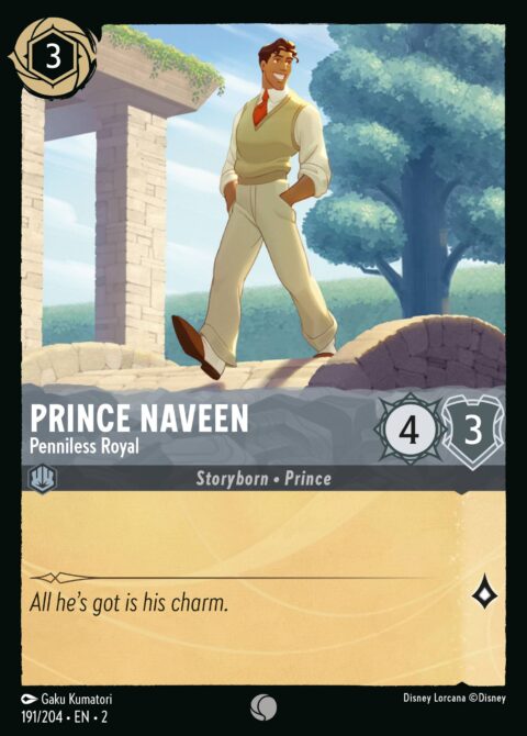 Prince Naveen - Penniless Royal - 2 #191 - Normal