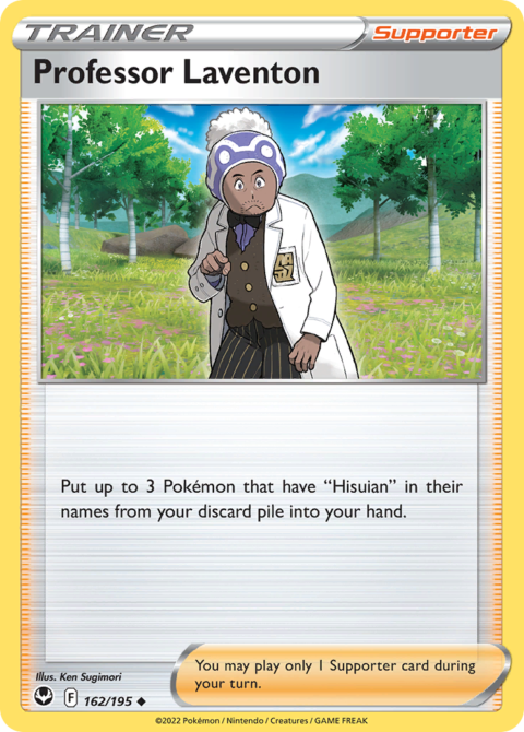 Professor Laventon - SIT #162 - Reverse Holo