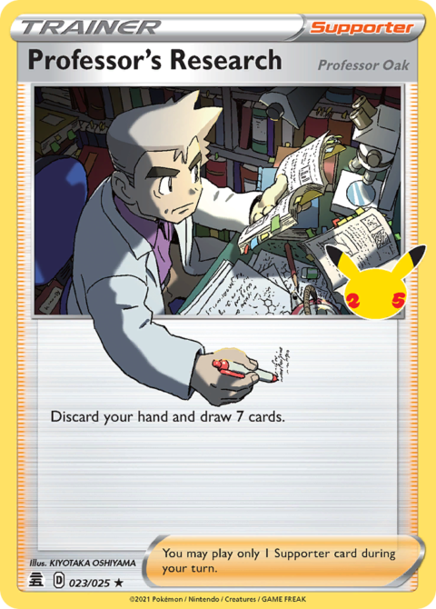 Professor's Research (Professor Oak) - CEL #23 - Holo
