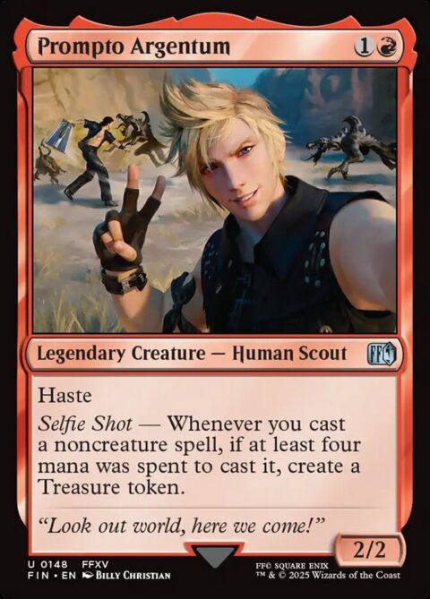 Prompto Argentum - FIN #148 - Foil