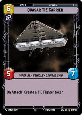 Quasar TIE Carrier - JTL #243 - Normal