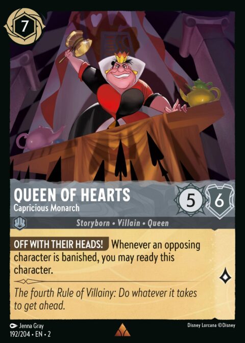 Queen of Hearts - Capricious Monarch - 2 #192 - Normal