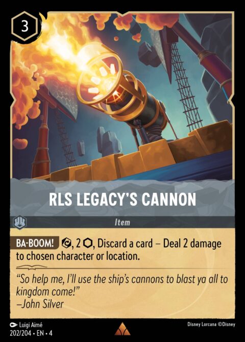 RLS Legacy's Cannon - 4 #202 - Normal