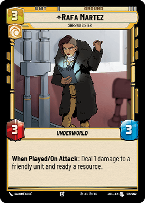 Rafa Martez - Shrewd Sister - JTL #219 - Normal