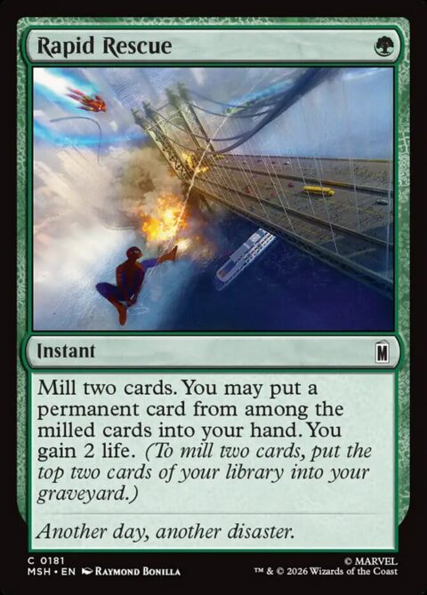 Rapid Rescue - MSH #181 - Foil