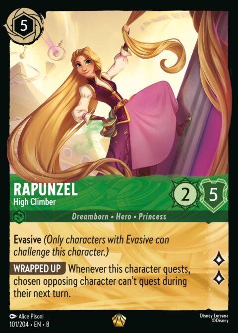 Rapunzel - High Climber - 8 #101 - Normal