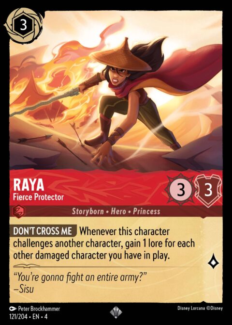 Raya - Fierce Protector - 4 #121 - Normal