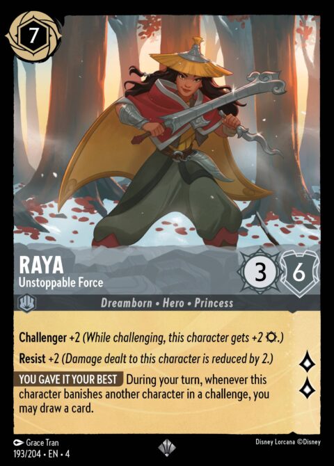 Raya - Unstoppable Force - 4 #193 - Normal