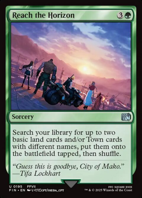 Reach the Horizon - FIN #195 - Foil