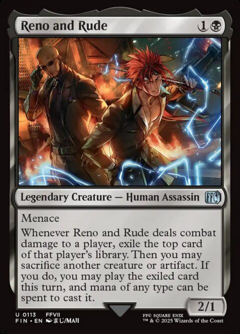 Reno and Rude - FIN #113 - Foil