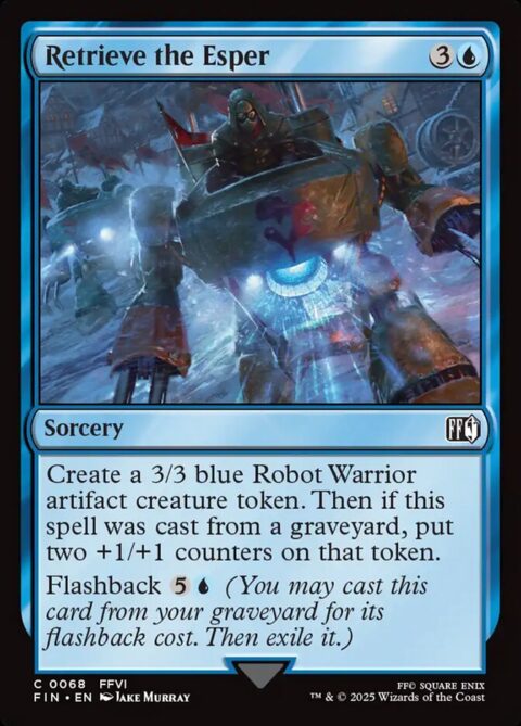 Retrieve the Esper - FIN #68 - Nonfoil