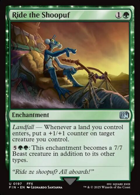 Ride the Shoopuf - FIN #197 - Foil
