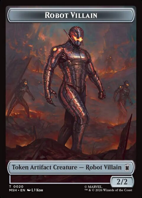 Robot Villain - TMSH #20 - Foil