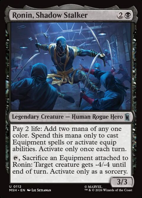 Ronin, Shadow Stalker - MSH #112 - Foil
