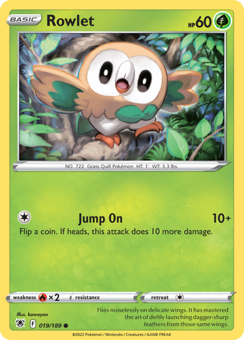 Rowlet - ASR #19 - Normal